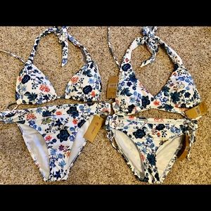 Cremieux NWT Bikinis - two sets